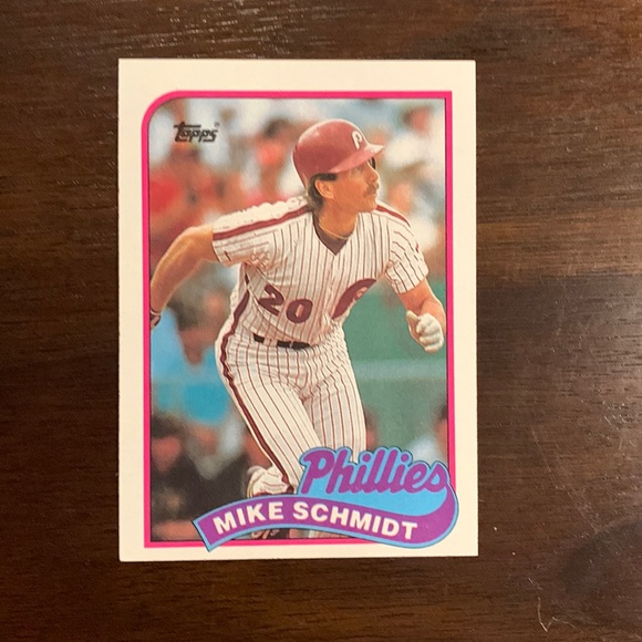 Mike Schmidt 1989 Topps Baseball Base Card # 100 - Picture 1 of 2